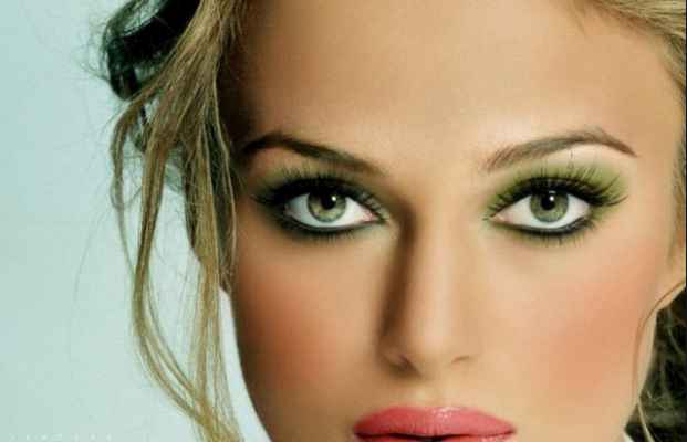 Красивый макияж глаз видео для зеленых глаз