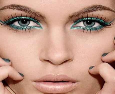 Молодежный макияж для зеленых глаз