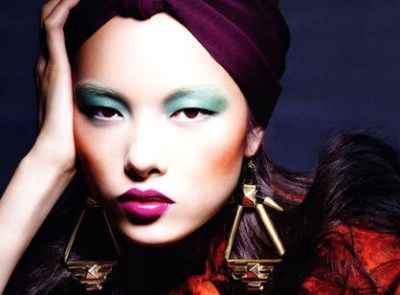 Как правильно азиатские красить глаза