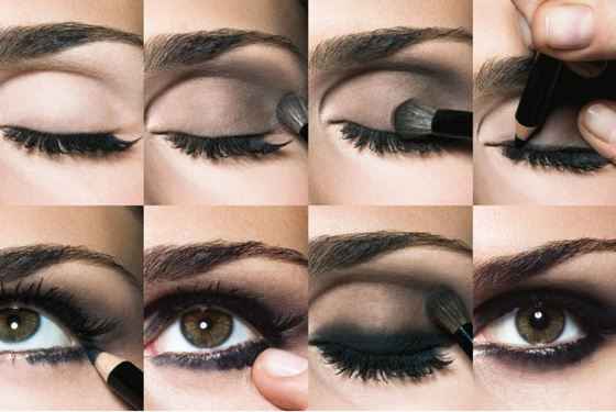 Как правильно накладывать макияж на глаза стрелки