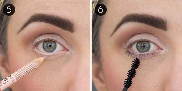 Как зрительно увеличить глаза с помощью макияжа фото до и после