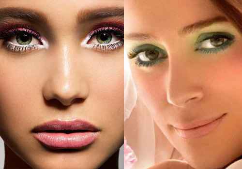Быстрый макияж на каждый день для зеленых глаз