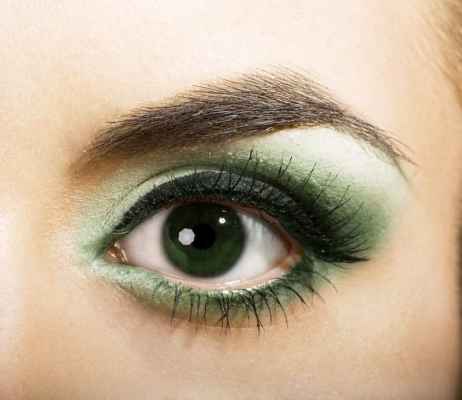 Идеи красивого макияжа для зеленых глаз