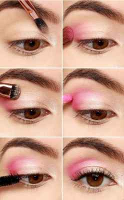 Как увеличить глаза с помощью макияжа пошагово фото до и после