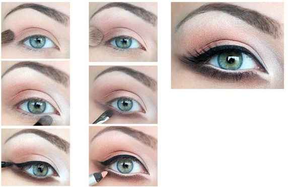 Техника макияжа для серо зеленых глаз