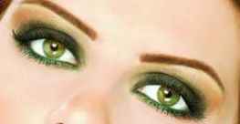 Макияж подчеркивающий зеленые глаза