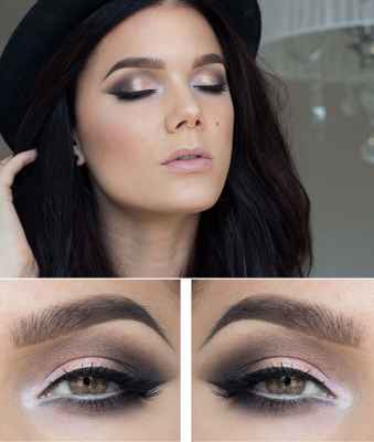 Как правильно сделать макияж для серых глаз фото
