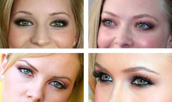 Натуральный макияж для зеленых глаз фото