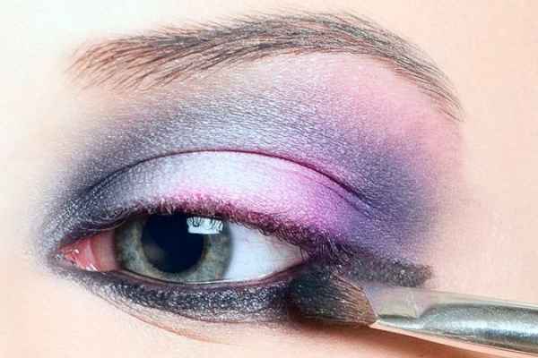 Вечерний макияж для светло карих глаз