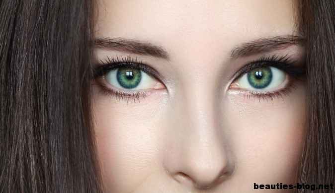 Макияж для зеленых глаз миндалевидной формы