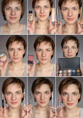 Нюдовый макияж для зеленых глаз фото поэтапно для начинающих